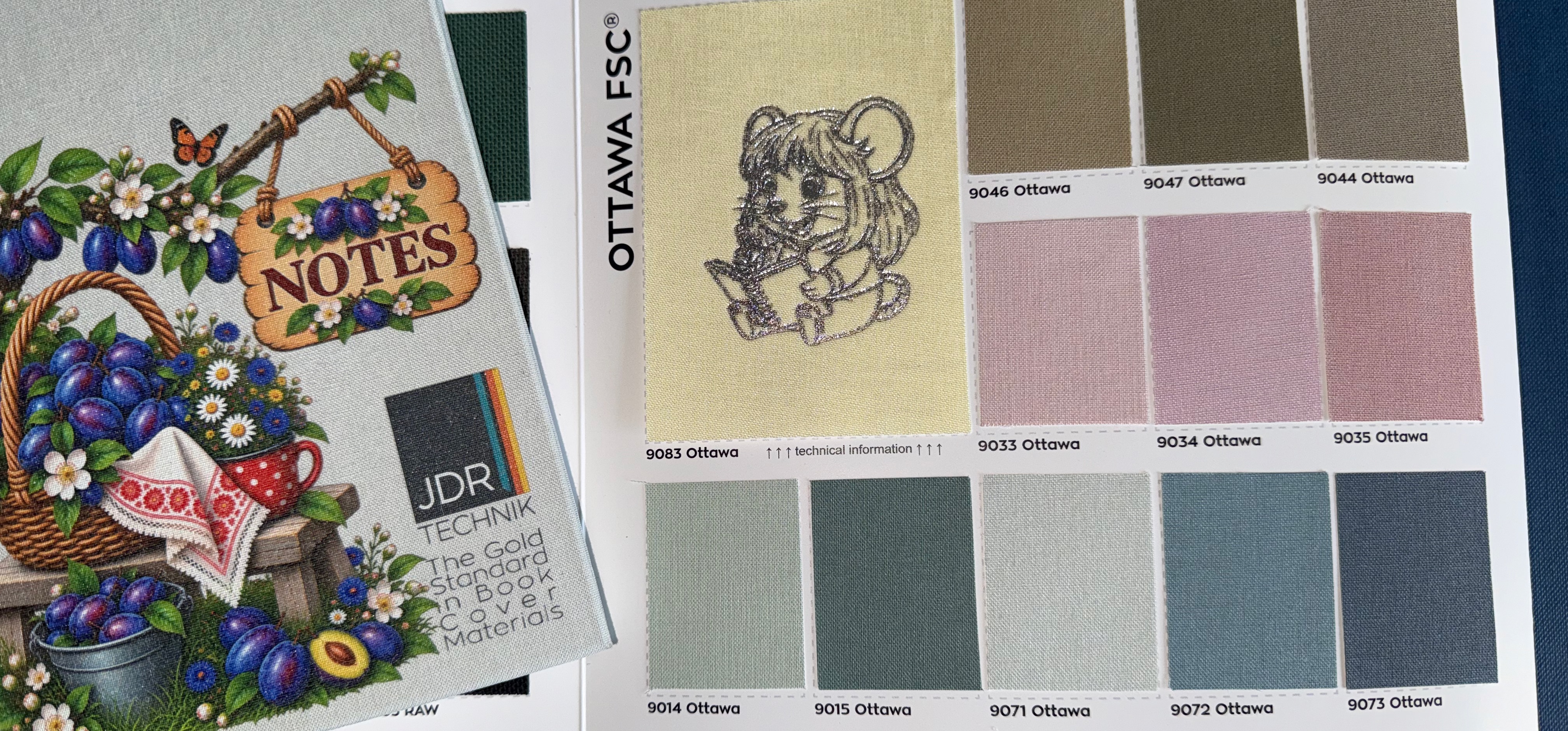 BALATEX Ottawa – Pastel Bookbinding Cloth